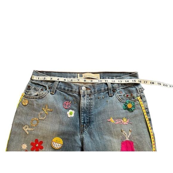 GAP hand embellished jeans - Picture 9 of 12
